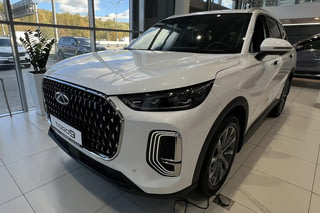 CHERY TENET T9 Искрящийся белый Прайм — АвтоГЕРМЕС CHERY TENET T9 Искрящийся белый Прайм, крупный план — дилер АвтоГЕРМЕС