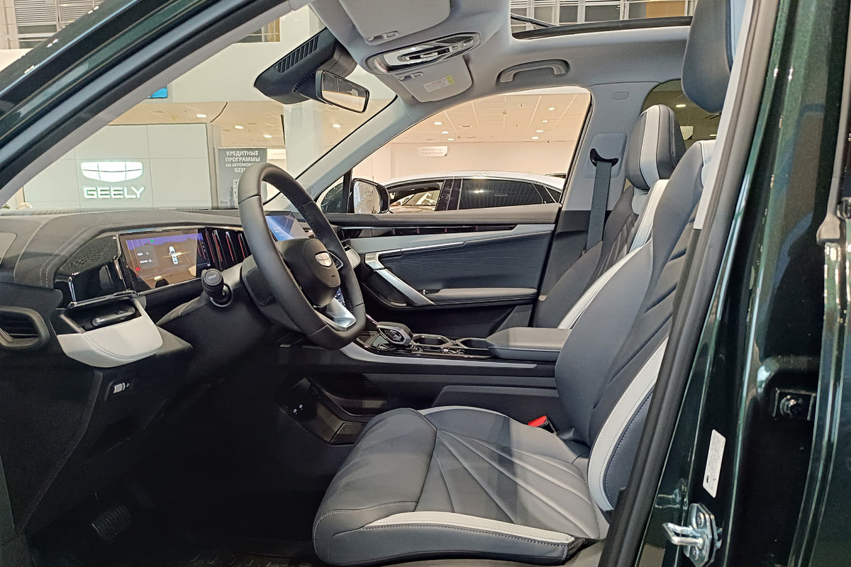 Фото GEELY Atlas II Люкс Зеленый металлик II 2026, №6
