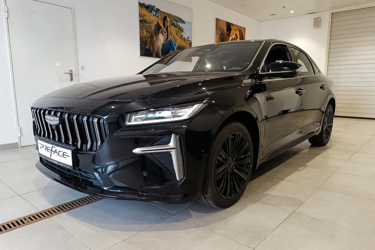 Фото GEELY Preface I Флагман Черный металлик I 2025, №1