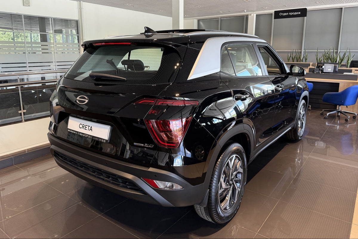 Фото HYUNDAI Creta (Solaris HC) I Лайфстайл + Продвинутый (Lifestyle + Advanced) Черный металлик I 2025, №3