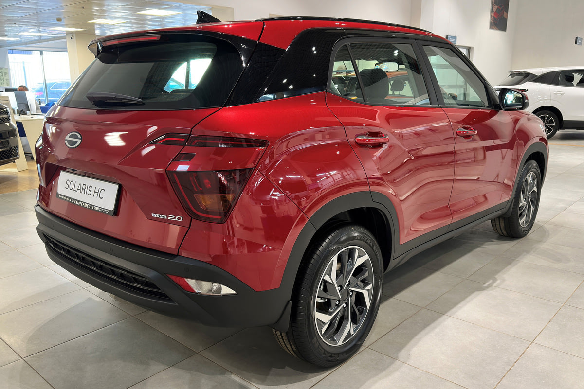 Фото HYUNDAI Creta (Solaris HC) I Лайфстайл + Продвинутый (Lifestyle + Advanced) Красный металлик I 2025, №4