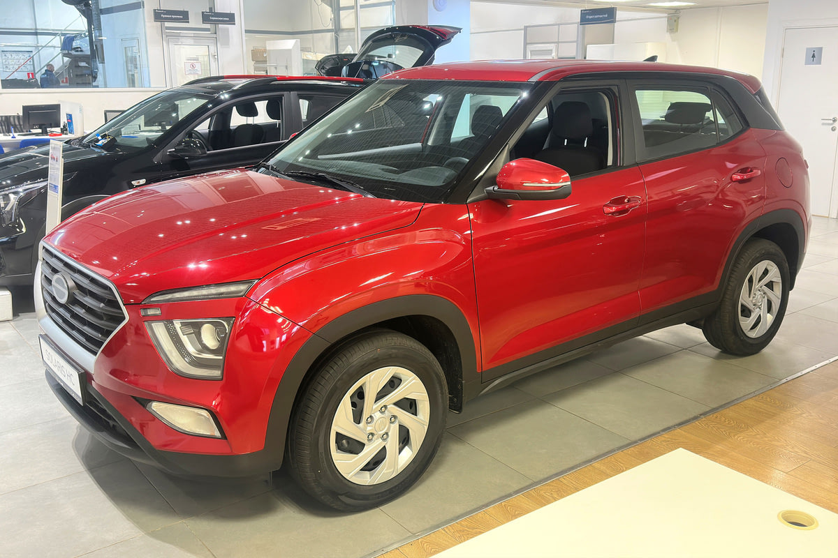 Фото HYUNDAI Creta (Solaris HC) I Прайм (Prime) Красный металлик I 2025, №1