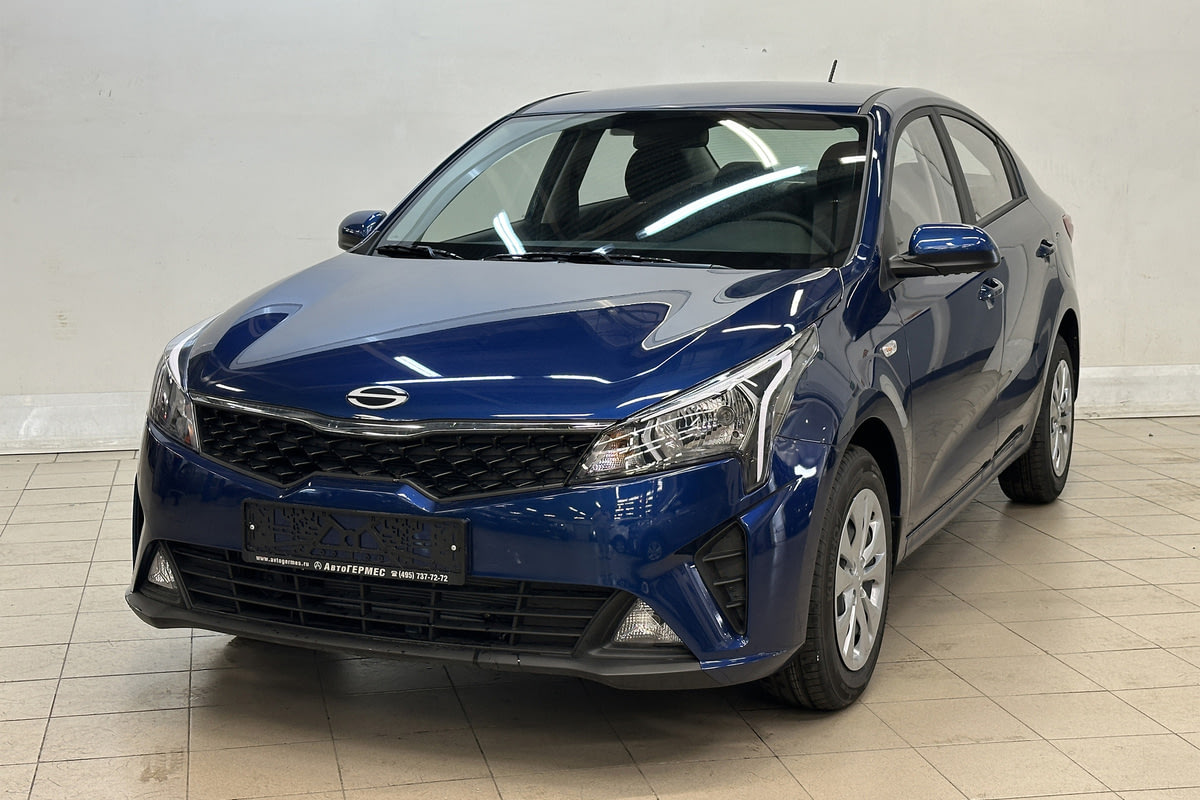 Фото Kia Rio (Solaris KRS) I Комфорт (Comfort) Синий металлик I 2025, №1
