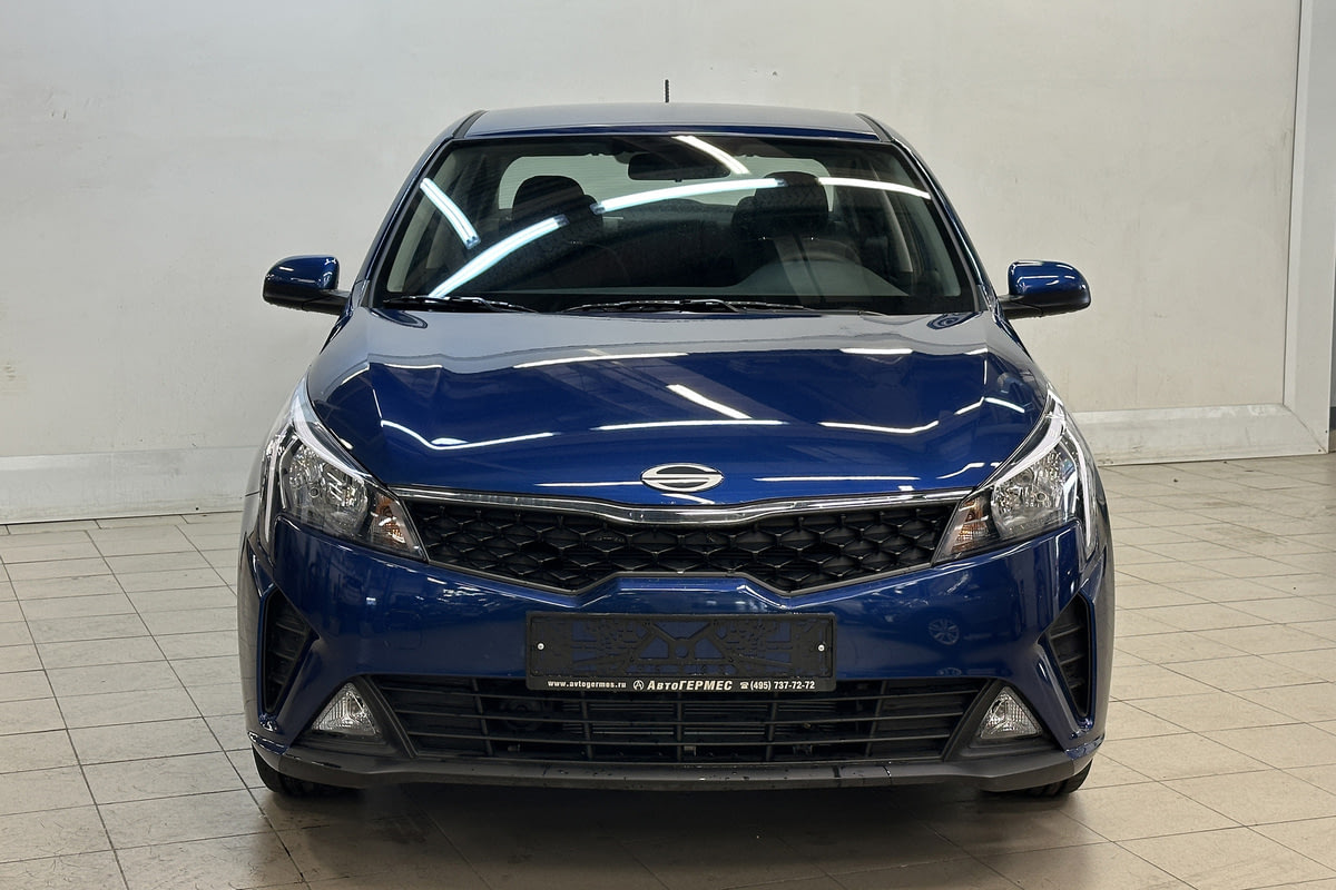 Фото Kia Rio (Solaris KRS) I Комфорт (Comfort) Синий металлик I 2025, №2