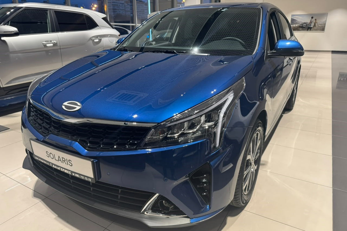 Фото Kia Rio (Solaris KRS) I Премиум (Premium) Синий металлик I 2025, №1