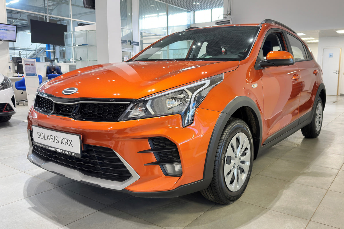 Фото Kia Rio X (Solaris KRX) I Люкс АВ (Luxe AV) Оранжевый металлик I 2025, №1