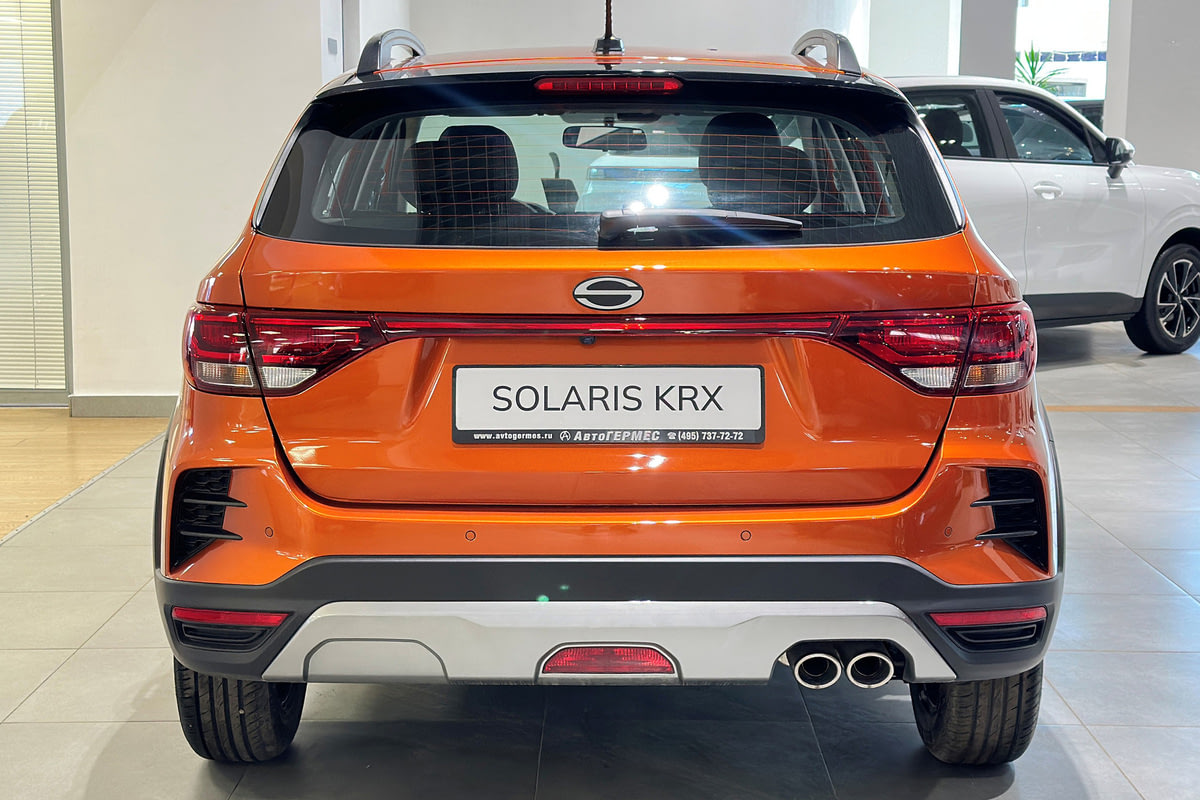 Фото Kia Rio X (Solaris KRX) I Люкс АВ (Luxe AV) Оранжевый металлик I 2025, №3