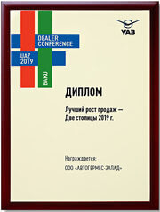 Лучший рост продаж 2019
