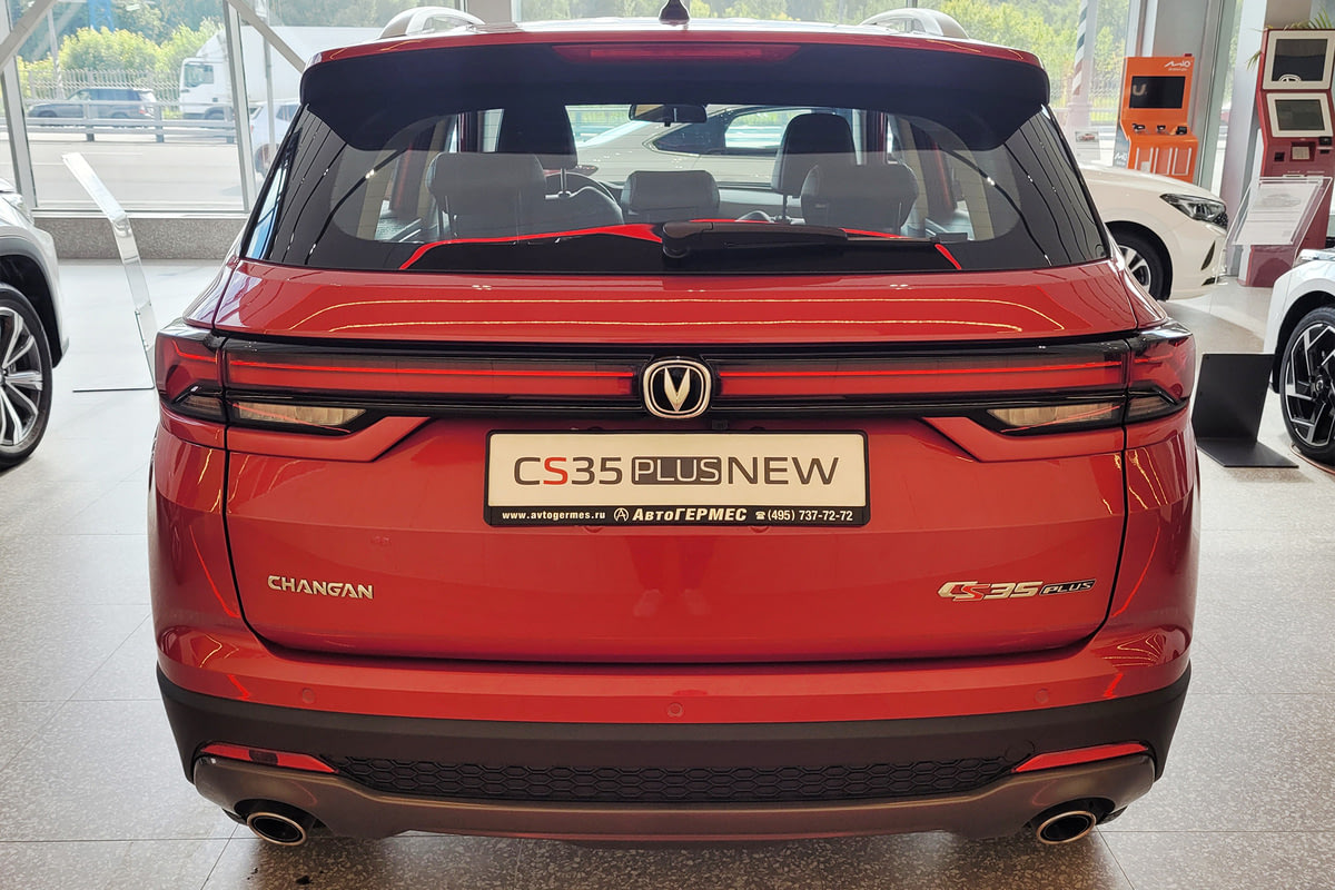 Фото CHANGAN CS35PLUS I рестайлинг Tech Красный I рестайлинг 2025, №3