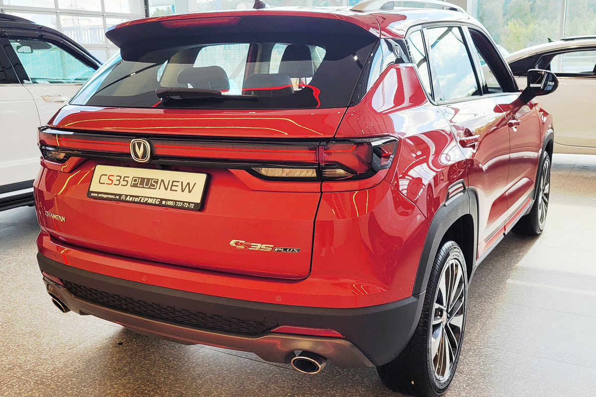 Фото CHANGAN CS35PLUS I рестайлинг Tech Красный I рестайлинг 2025, №2