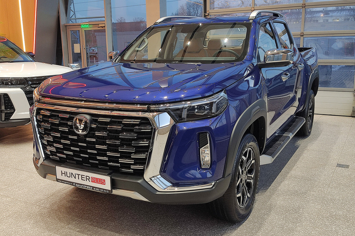Фото CHANGAN Hunter I Luxe Кобальтовый синий I 2024, №1