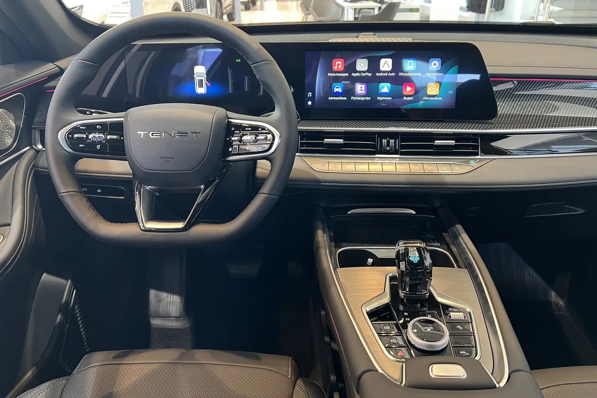 Фото CHERY TENET T7 I Прайм Искрящийся белый I 2026, №5