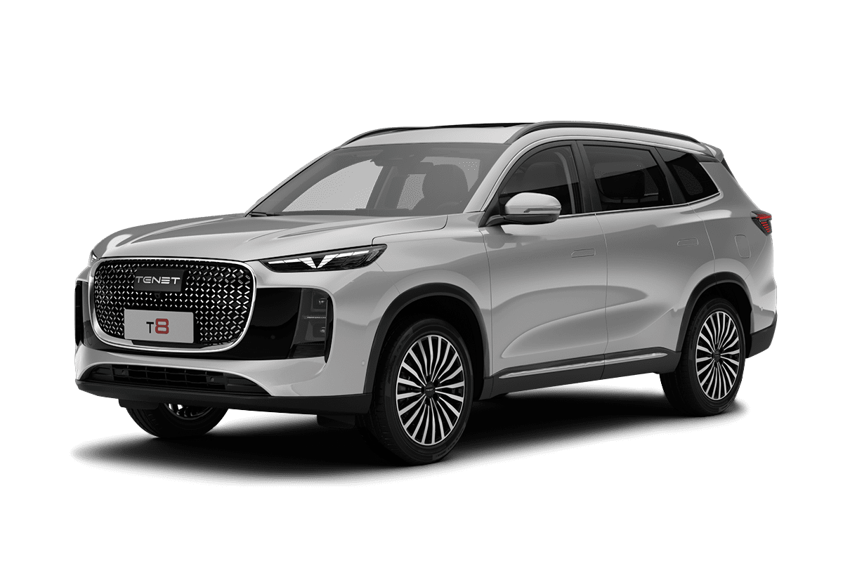 Фото Серебристый серый CHERY TENET T8
