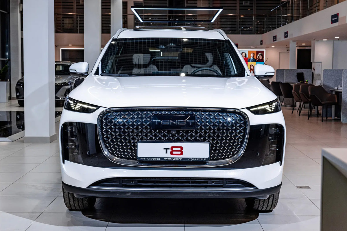 Фото CHERY TENET T8 I Прайм 4WD Искрящийся белый I 2026, №3