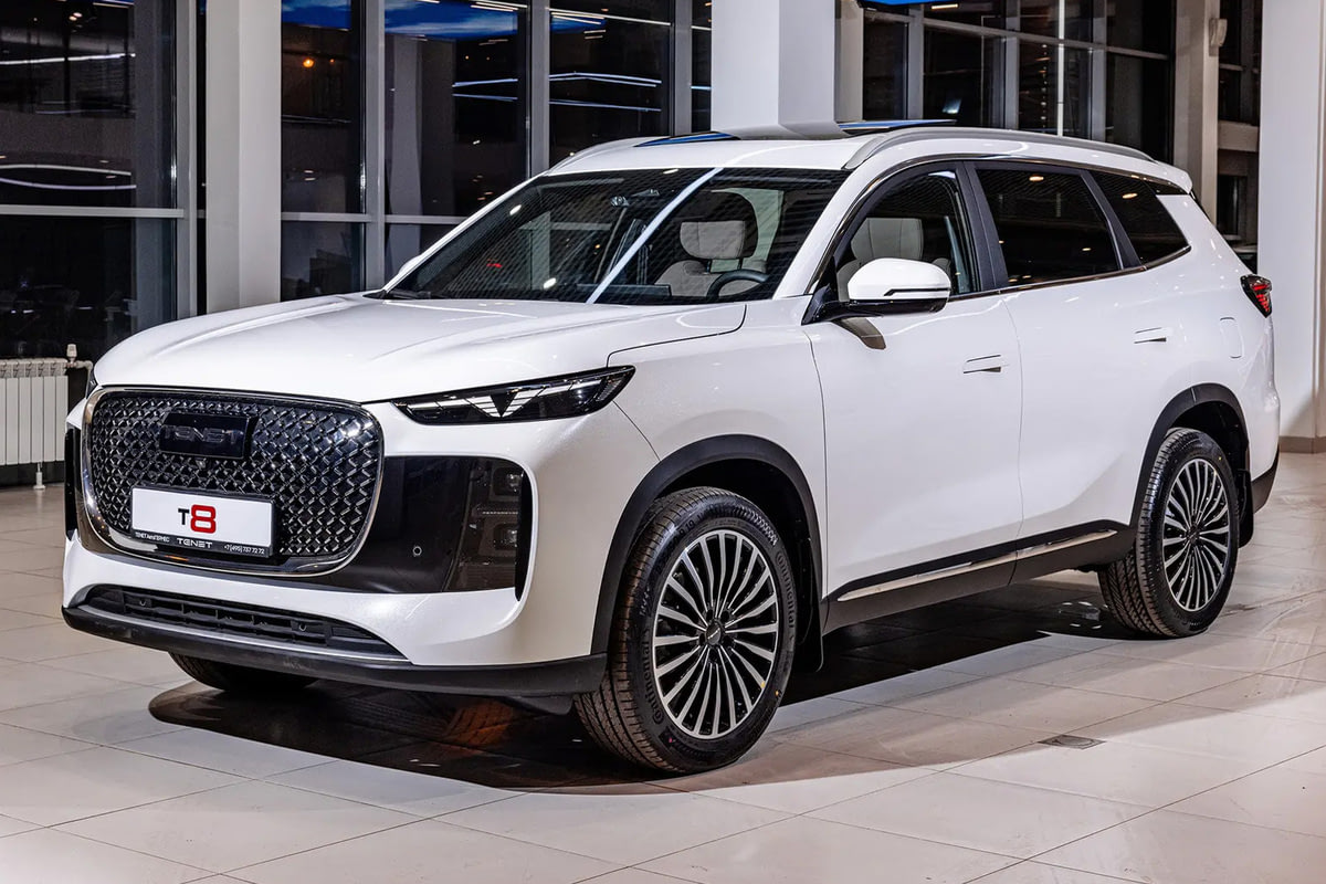 Фото CHERY TENET T8 I Ультра 4WD Искрящийся белый I 2026, №1