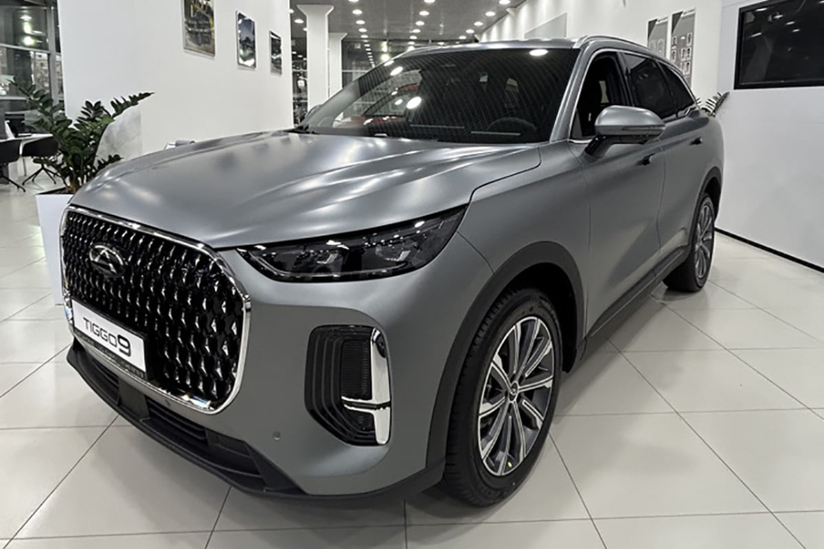 Фото CHERY Tiggo 9 I Prime Матовый серый I 2025, №1