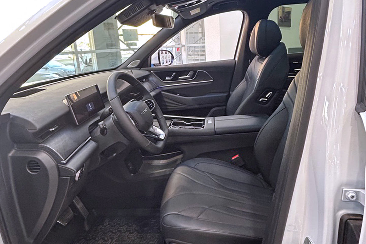 Фото CHERY Tiggo 9 I Ultra Искрящийся белый I 2024, №6