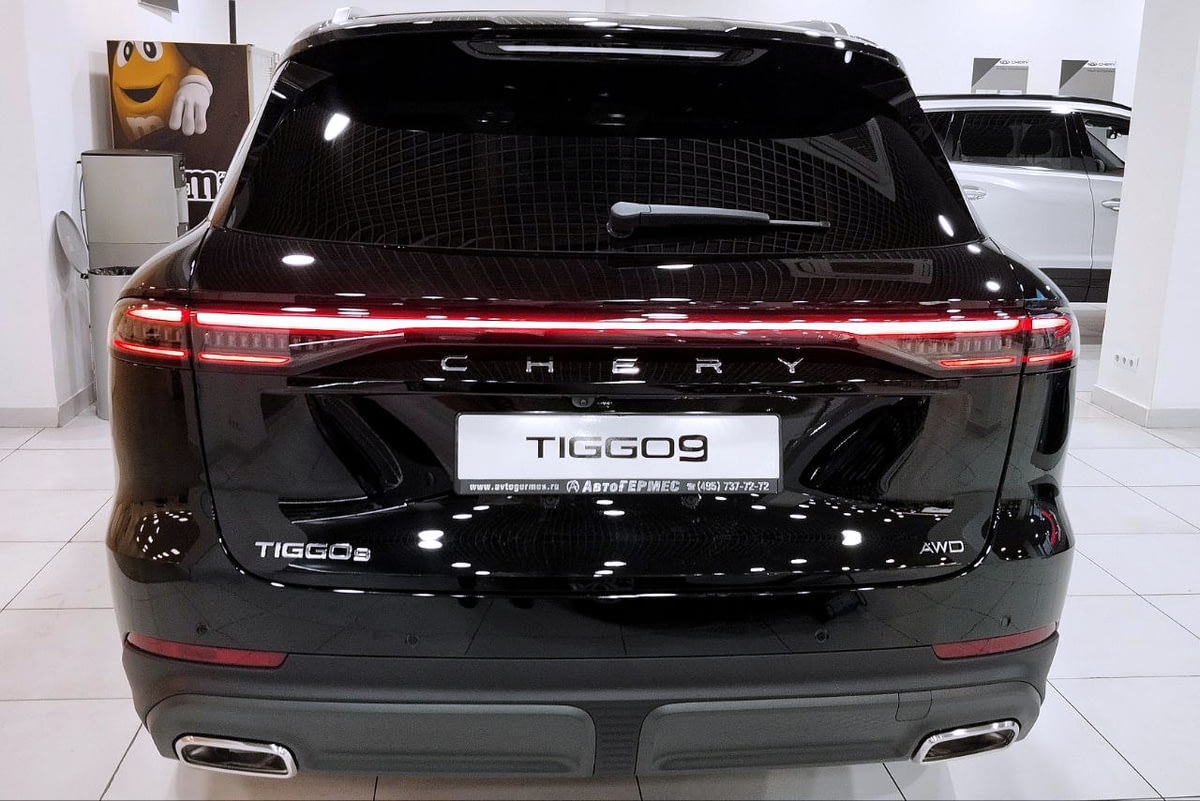 Фото CHERY Tiggo 9 I Ultra Глубокий чёрный I 2025, №4