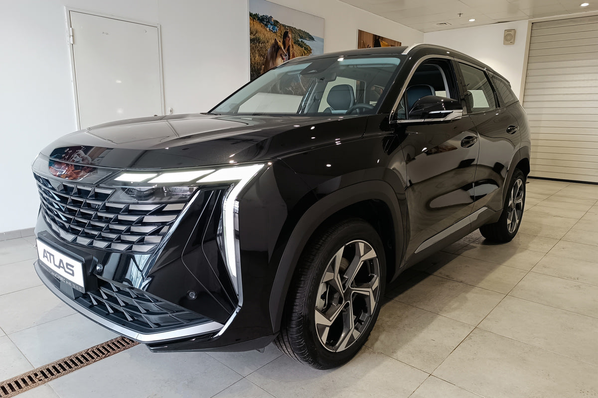 Фото GEELY Atlas II Flagship Черный металлик II 2025, №1