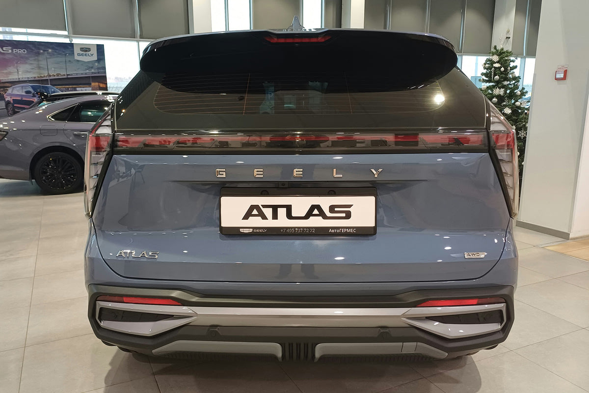 Фото GEELY Atlas II Flagship Серо-голубой металлик II 2025, №3