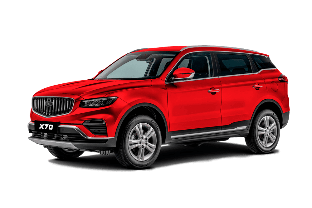 Фото Красный GEELY Belgee X70 NEW