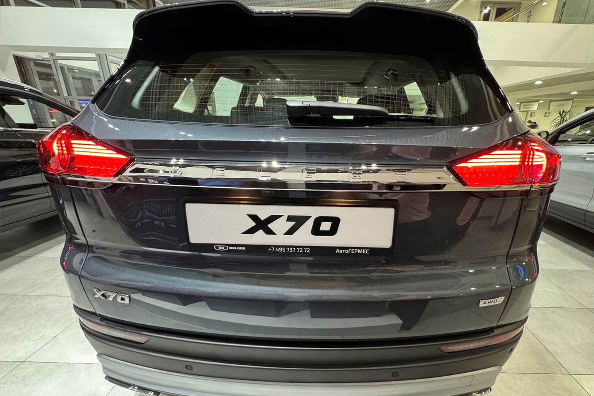 Фото GEELY Belgee X70 I Рестайлинг Престиж+ Базальтовый серый I Рестайлинг 2026, №3