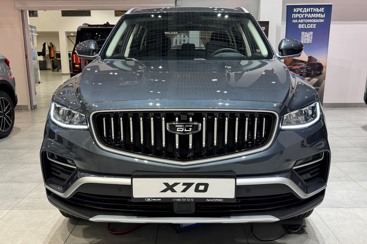 Фото GEELY Belgee X70 I Рестайлинг Престиж+ Базальтовый серый I Рестайлинг 2026, №1