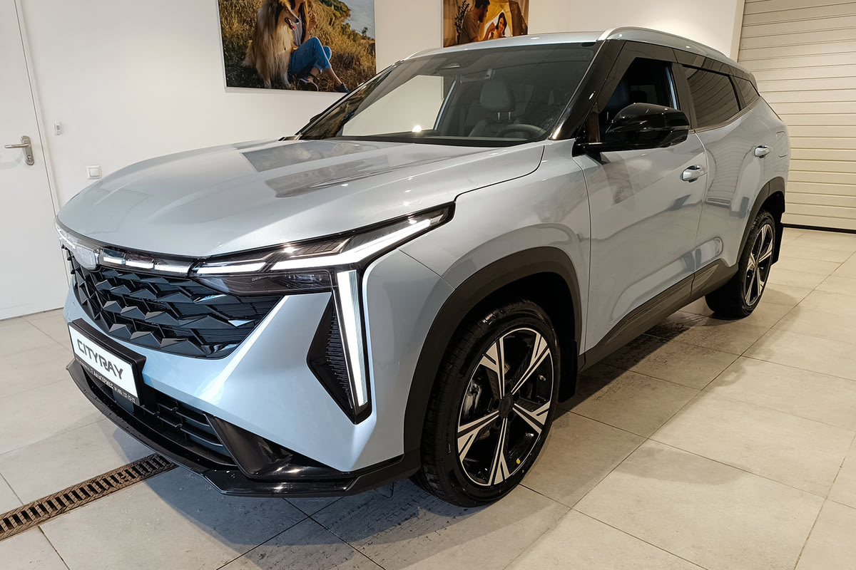 Фото GEELY Cityray I Flagship Light blue I 2025, №1