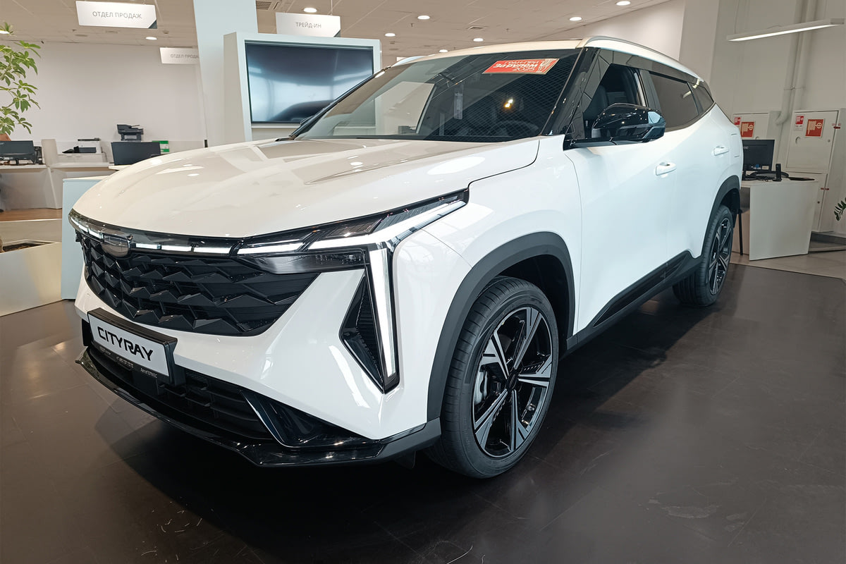 Фото GEELY Cityray I Flagship Белый I 2024, №1