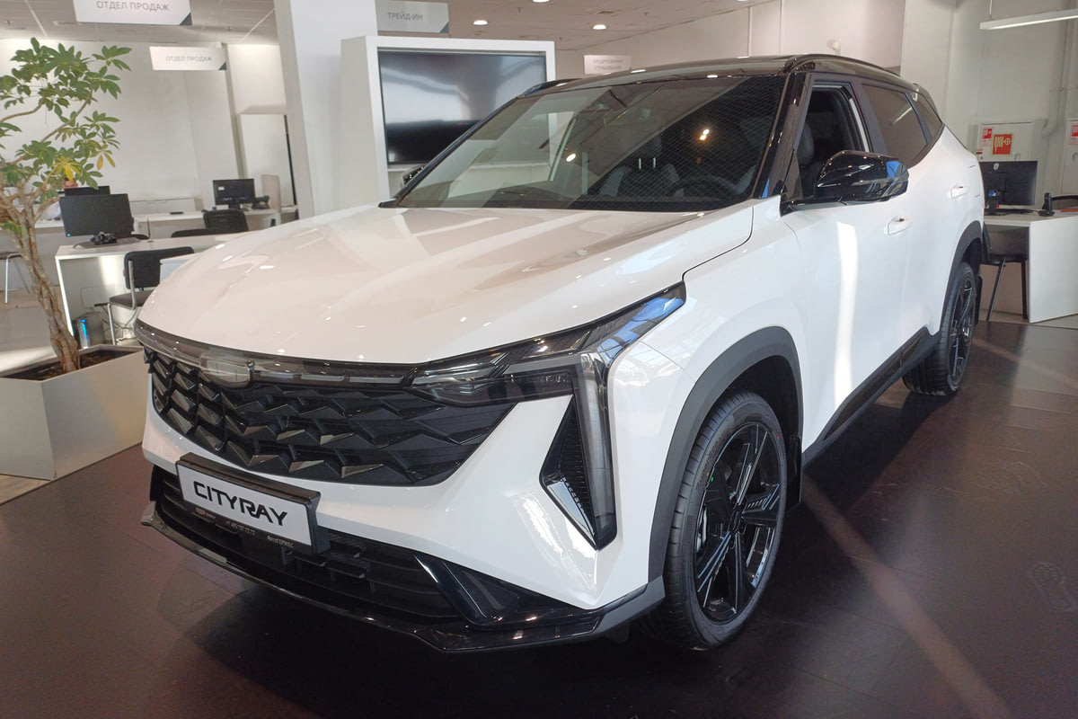 Фото GEELY Cityray I Спорт Белый I 2026, №1