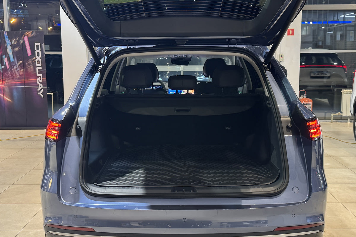 Фото GEELY EX5 Гибрид I EM-R Макс Синий металлик I 2026, №10