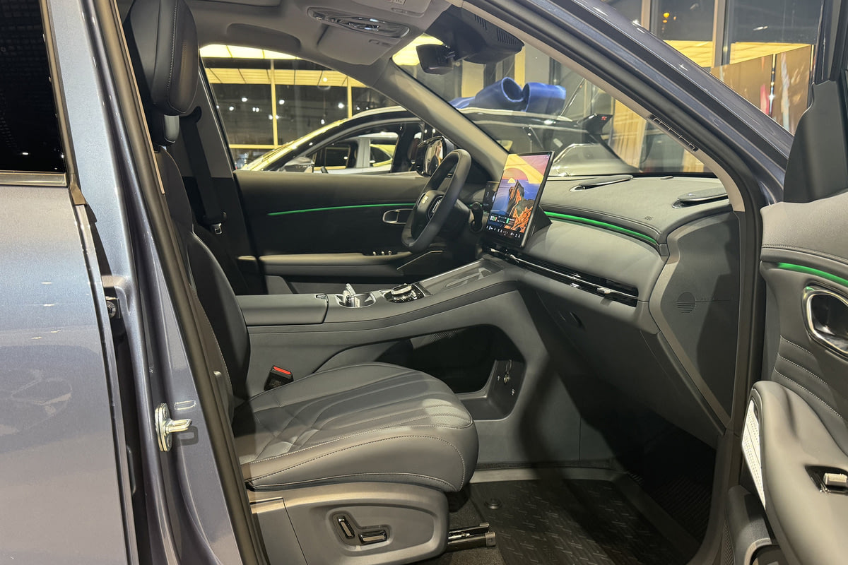 Фото GEELY EX5 Гибрид I EM-R Макс Синий металлик I 2026, №8