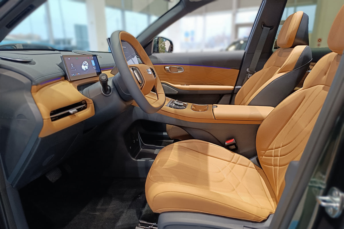 Фото GEELY EX5 EM-i I Max Jungle Green I 2025, №6