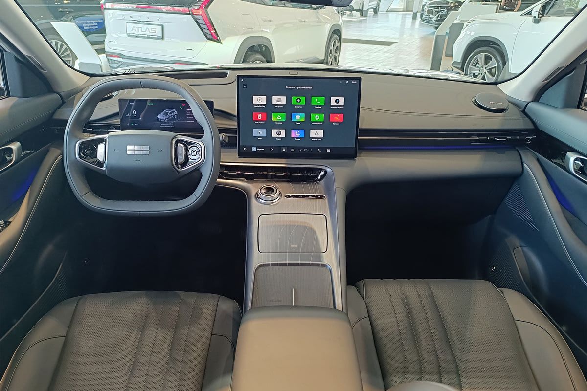 Фото GEELY EX5 I Макс Серебристый металлик I 2025, №5