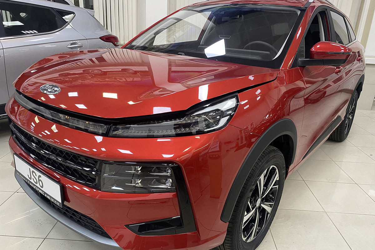 Фото JAC JS6 I Flagship Спелая вишня I 2024, №1