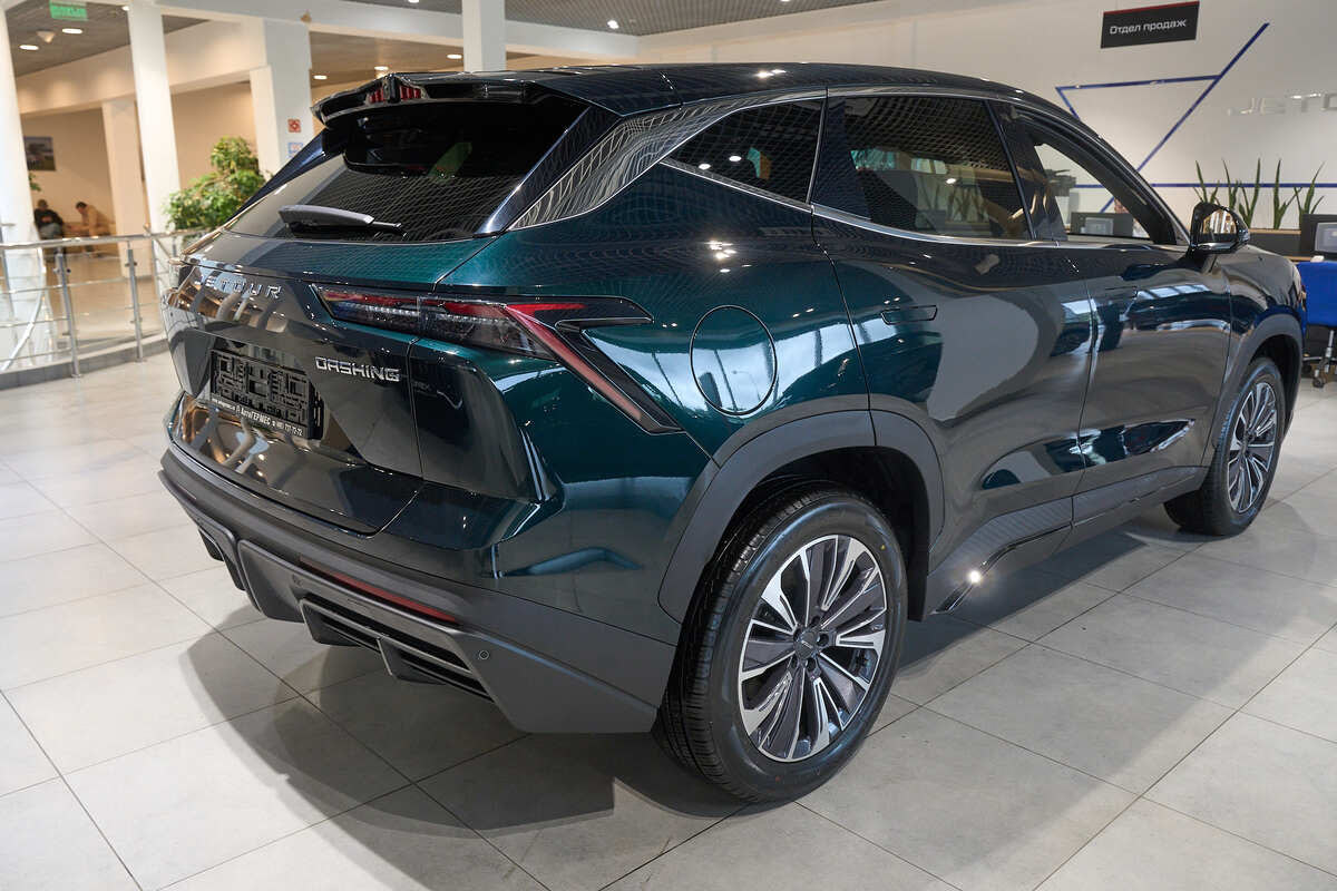 Фото JETOUR Dashing I Престиж Зеленый металлик I 2026, №12