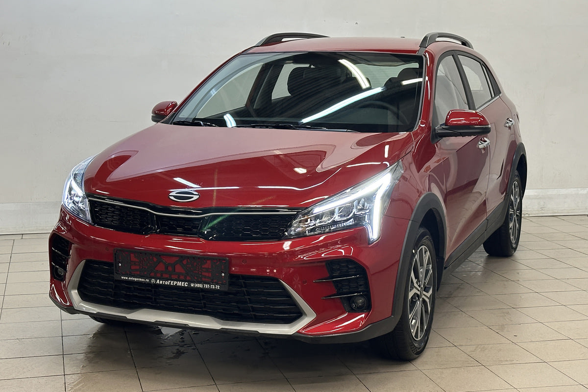 Фото Kia Rio X (Solaris KRX) I Премиум (Premium) Красный металлик I 2025, №1
