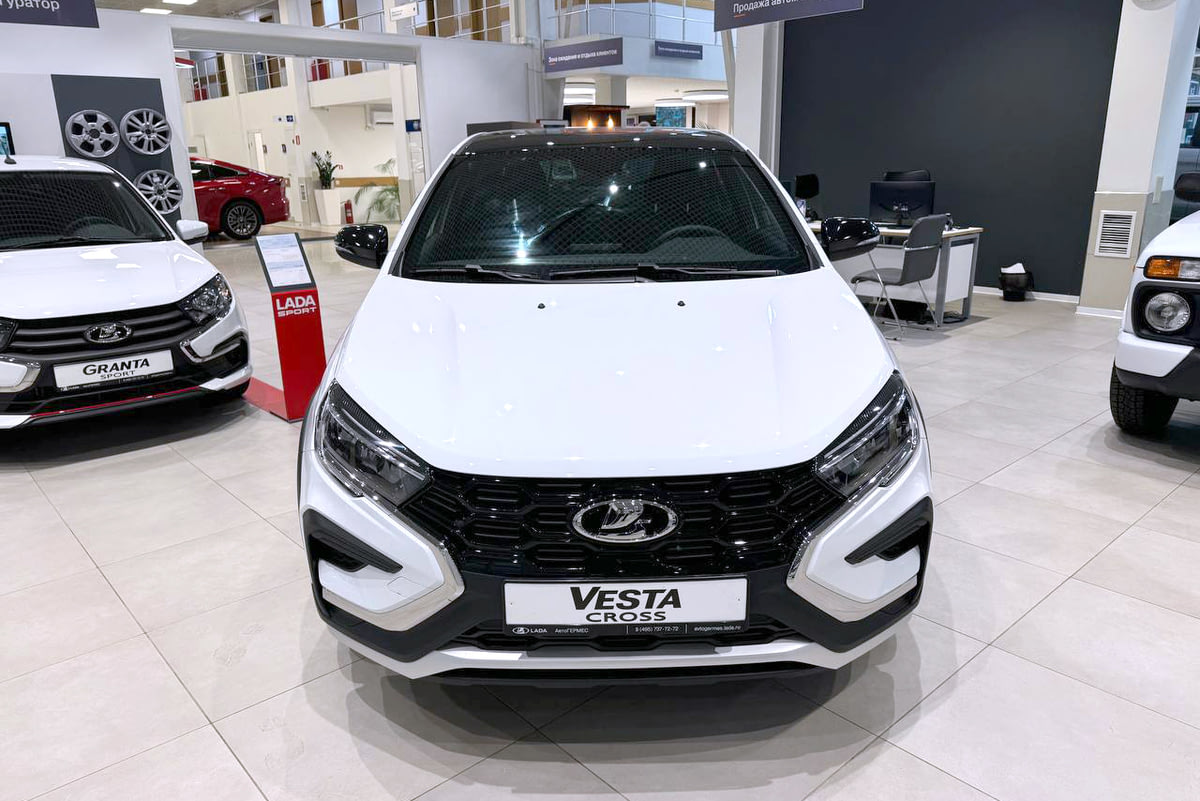 Фото LADA Vesta Cross I Рестайлинг Techno / MMS EnjoY 10 Ледниковый I РЕСТАЙЛИНГ 2023, №8