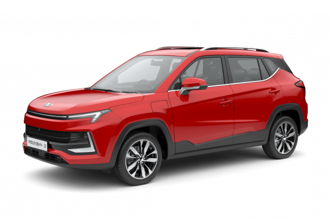 Фото Красный металлик Москвич Москвич 3е