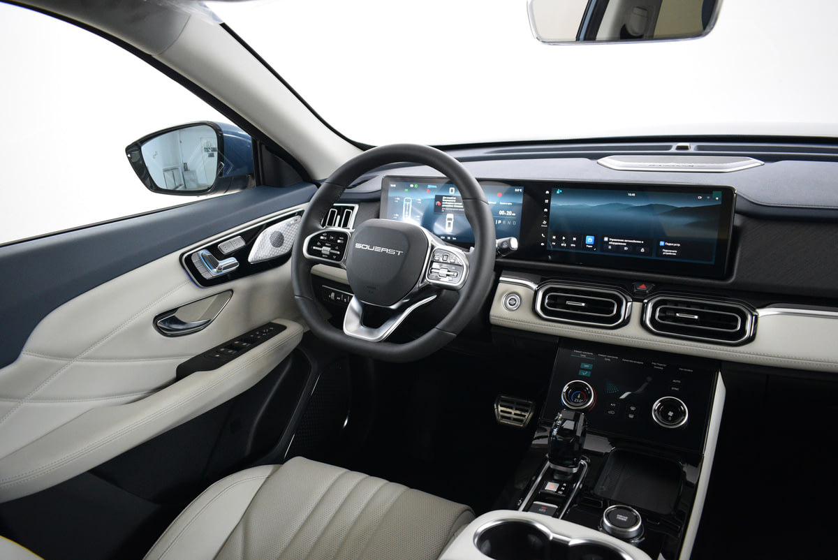 Фото SOUEAST S07 I Premium 4WD Голубой металлик I 2025, №7