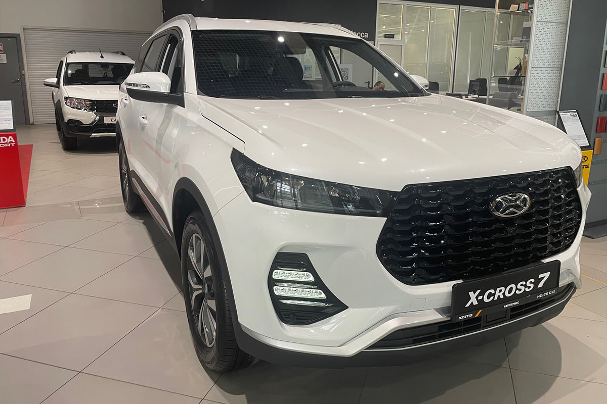 Фото XCITE X-Cross 7 I Рестайлинг Techno Искрящийся белый I РЕСТАЙЛИНГ 2024, №3