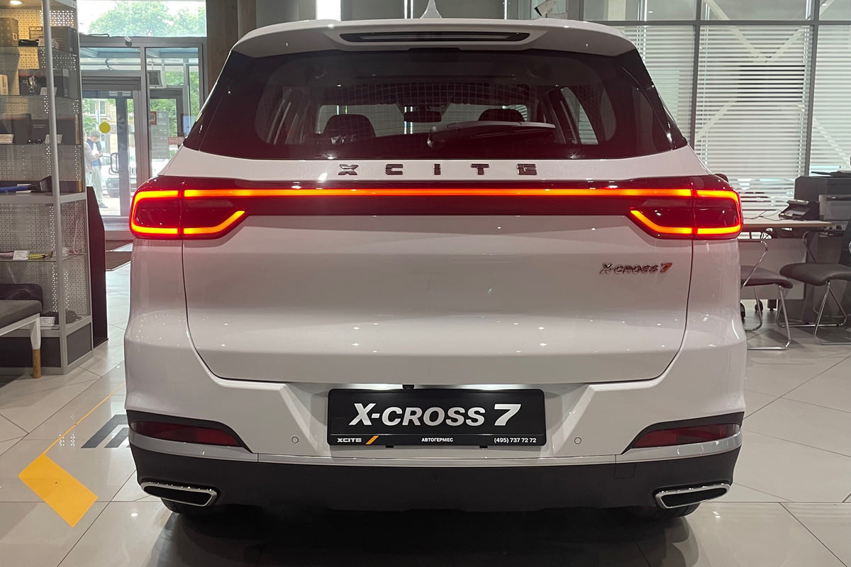 Фото XCITE X-Cross 7 I Рестайлинг Techno Искрящийся белый I РЕСТАЙЛИНГ 2024, №6