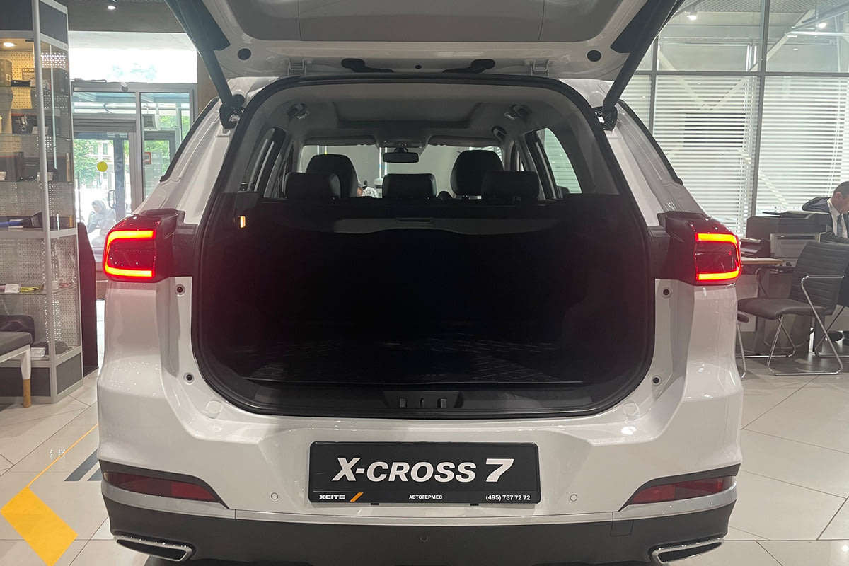 Фото XCITE X-Cross 7 I Рестайлинг Techno Искрящийся белый I РЕСТАЙЛИНГ 2024, №11