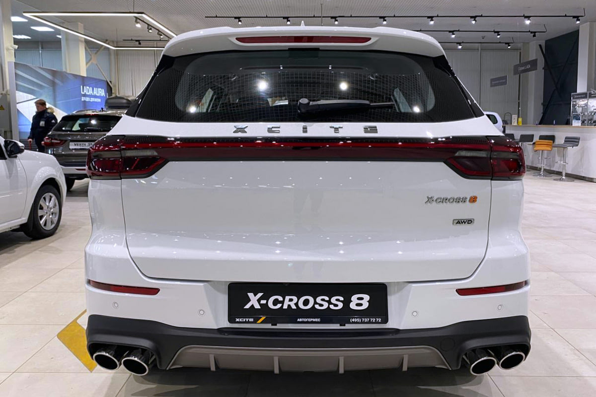 Фото XCITE X-Cross 8 I Рестайлинг Enjoy 4WD Искрящийся белый I РЕСТАЙЛИНГ 2024, №6