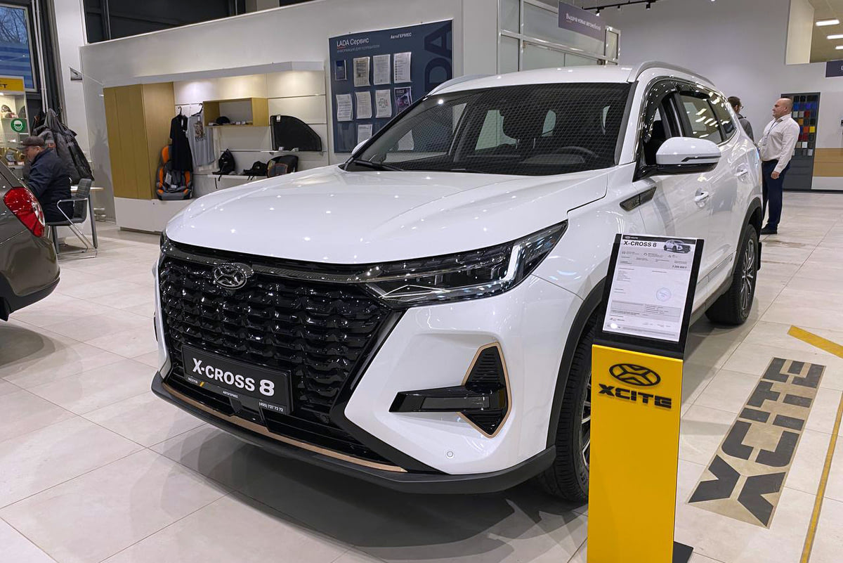 Фото XCITE X-Cross 8 I Рестайлинг Enjoy 4WD Искрящийся белый I РЕСТАЙЛИНГ 2024, №1