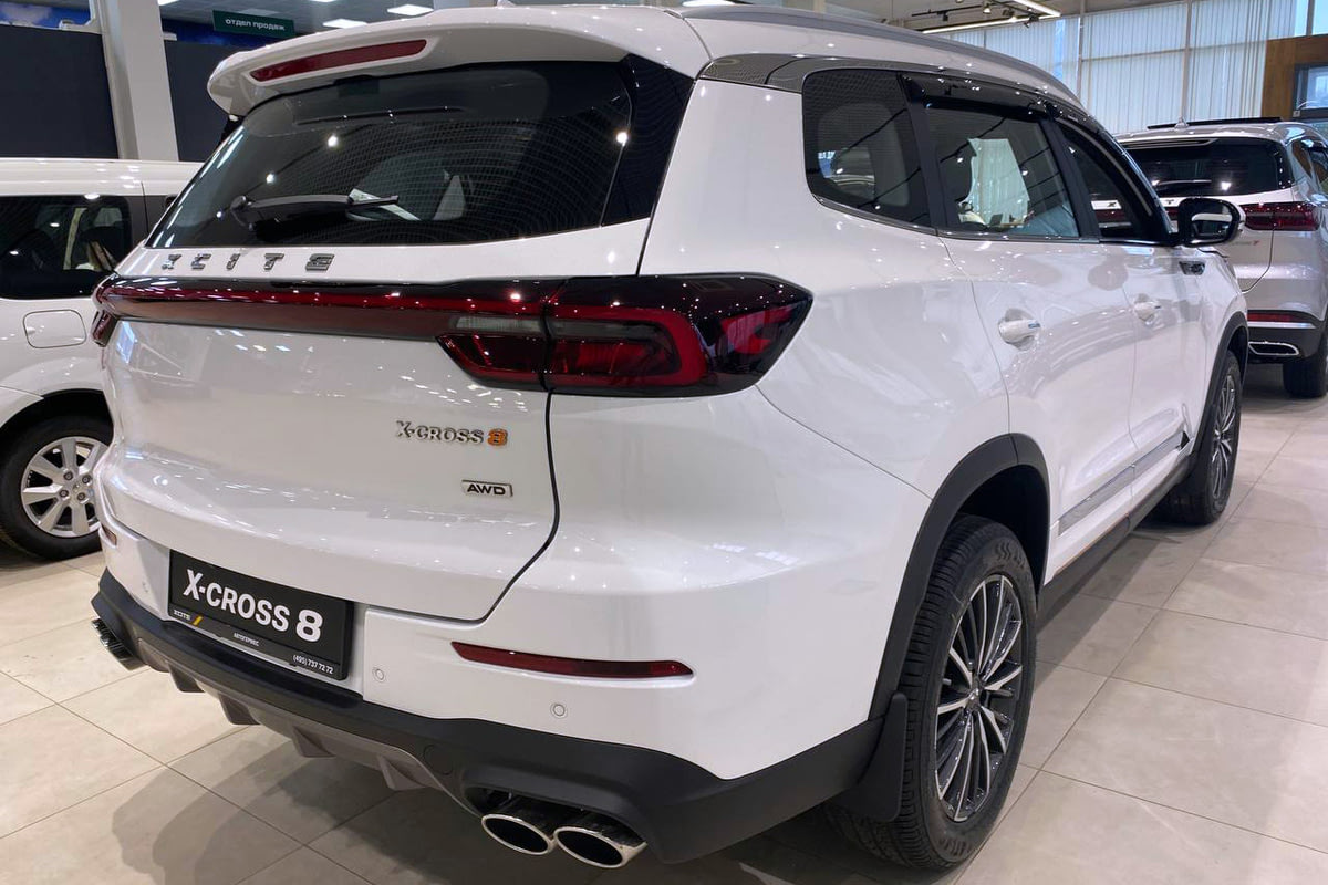 Фото XCITE X-Cross 8 I Рестайлинг Enjoy 4WD Искрящийся белый I РЕСТАЙЛИНГ 2024, №7