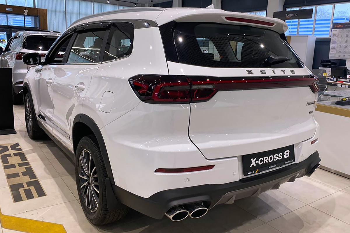 Фото XCITE X-Cross 8 I Рестайлинг Enjoy 4WD Искрящийся белый I РЕСТАЙЛИНГ 2024, №8