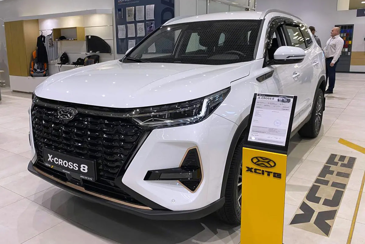 Фото XCITE X-Cross 8 I Рестайлинг Enjoy 4WD Искрящийся белый I РЕСТАЙЛИНГ 2024, №1