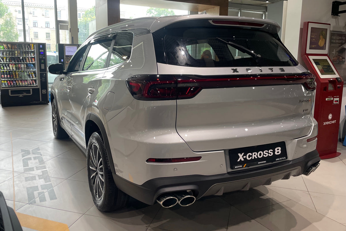 Фото XCITE X-Cross 8 I Рестайлинг Enjoy 4WD Серебристый I РЕСТАЙЛИНГ 2024, №5