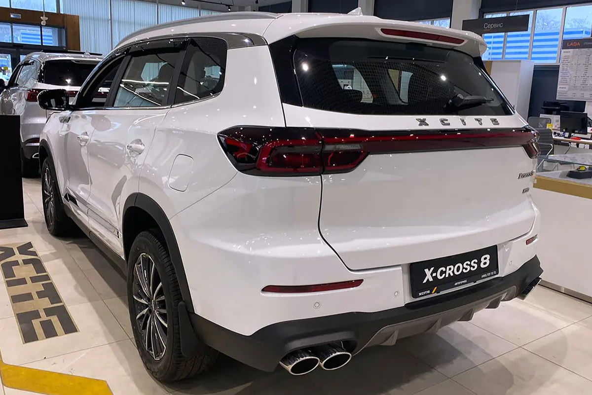 Фото XCITE X-Cross 8 I Рестайлинг Enjoy 4WD Искрящийся белый I РЕСТАЙЛИНГ 2024, №7